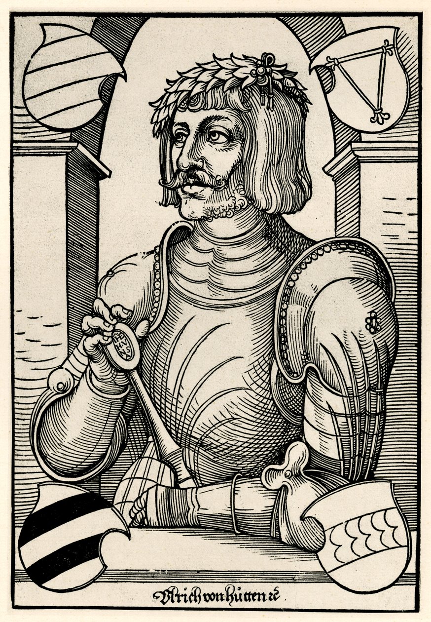 Ulrich von Hutten autorstwa German School