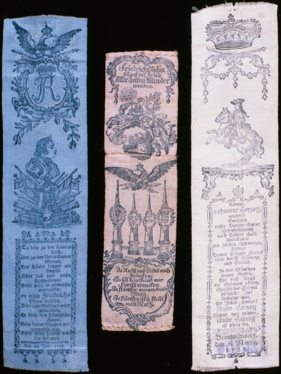 Opaski Vivat Fryderyka II (tekstylne) autorstwa German School
