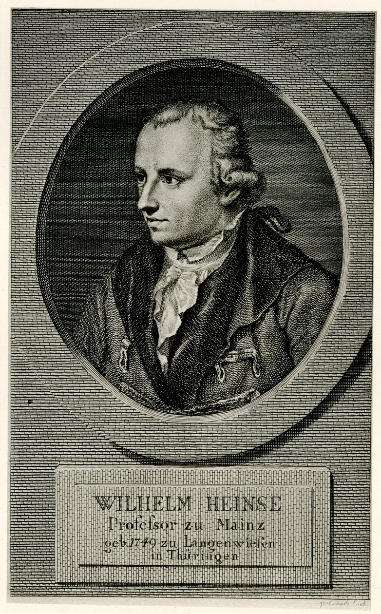 Wilhelm Heinse autorstwa German School
