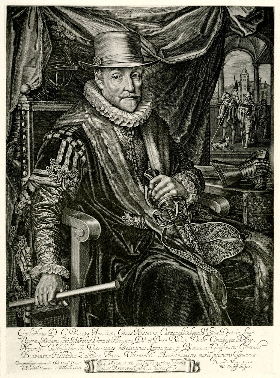 Wilhelm I z Nassau-Orange autorstwa German School