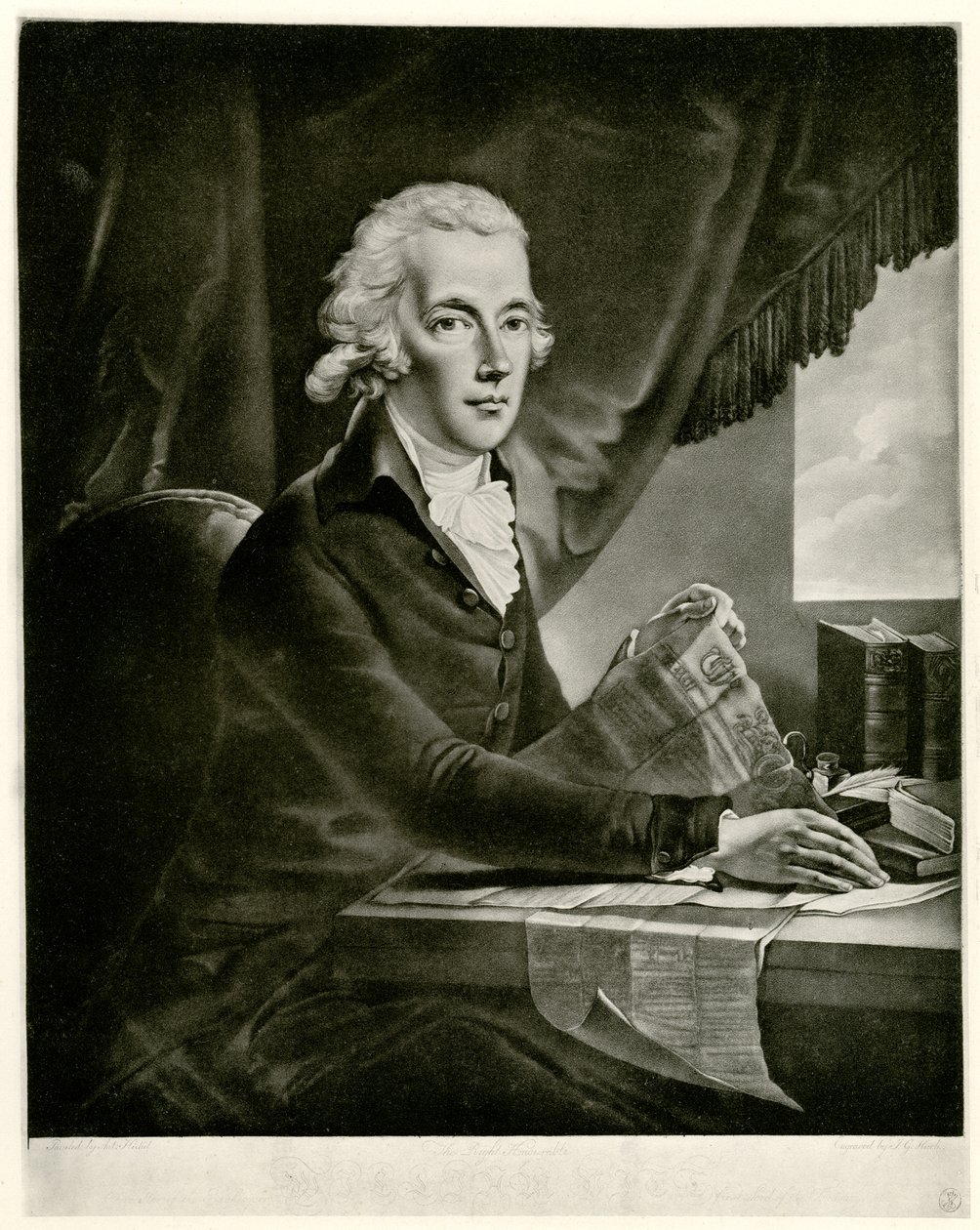 William Pitt zm. J. autorstwa German School