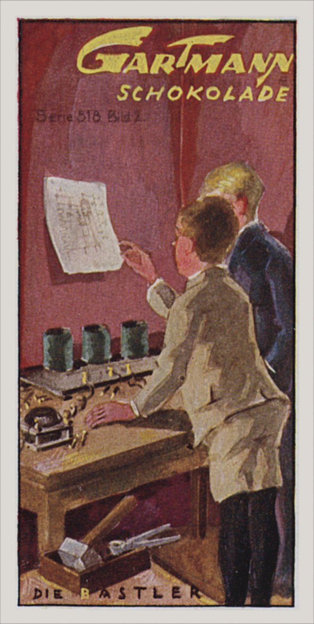 Bezprzewodowy (druk kolorowy) autorstwa German School
