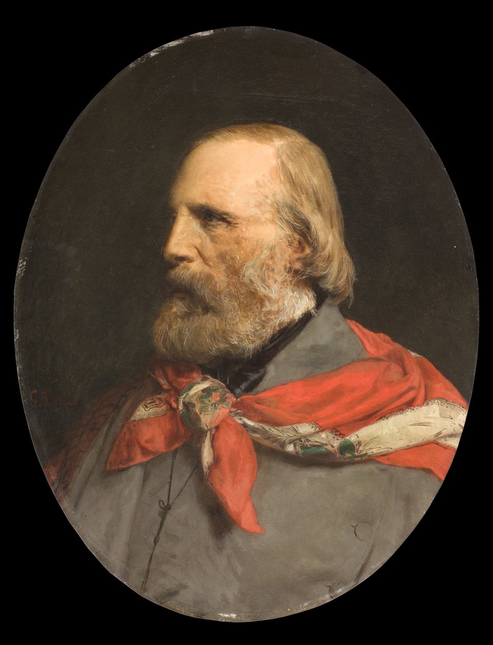Giuseppe Garibaldi autorstwa Gerolamo Induno