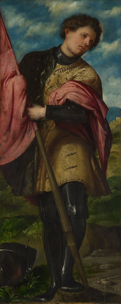 Święty Aleksander, ok. 1524 autorstwa Gerolamo Romanino