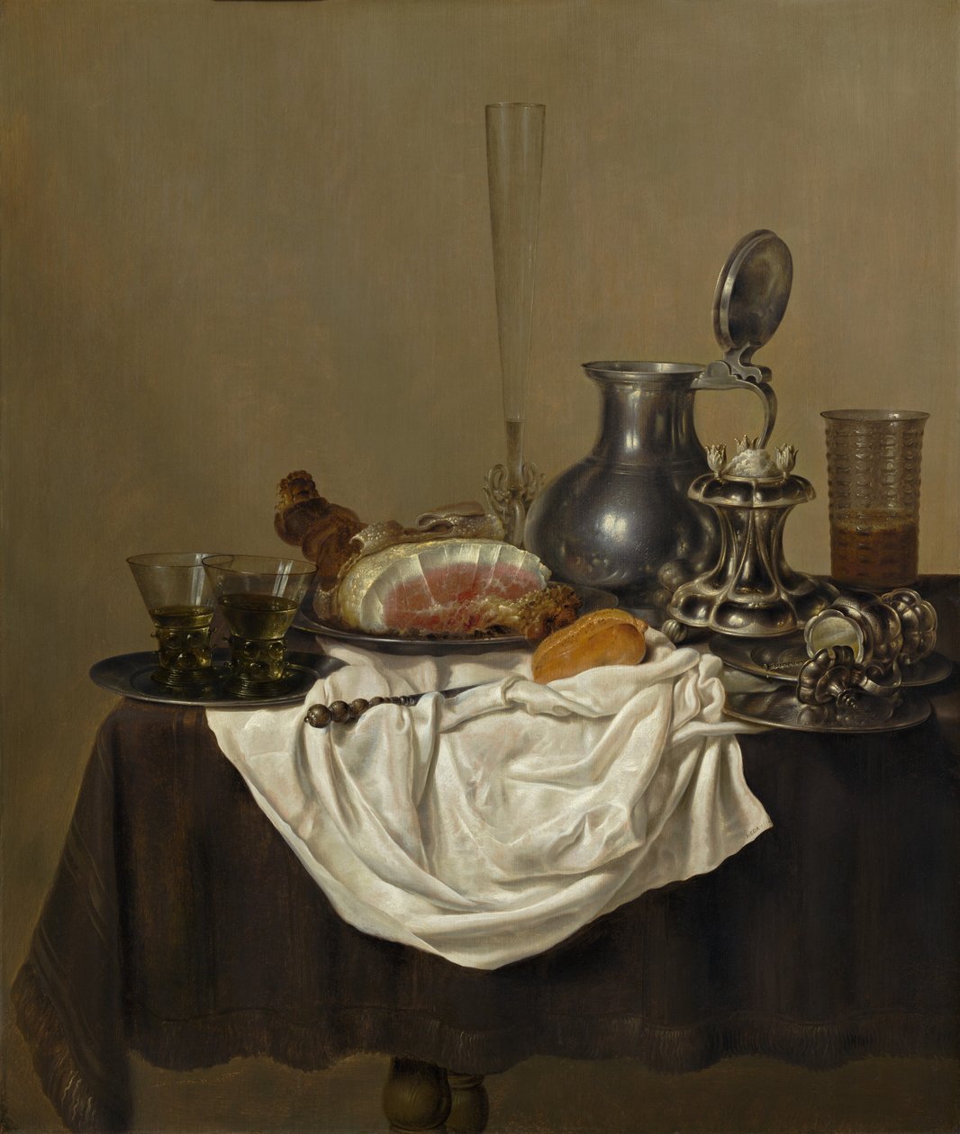 Martwa natura z Ham autorstwa Gerret Willemsz Heda