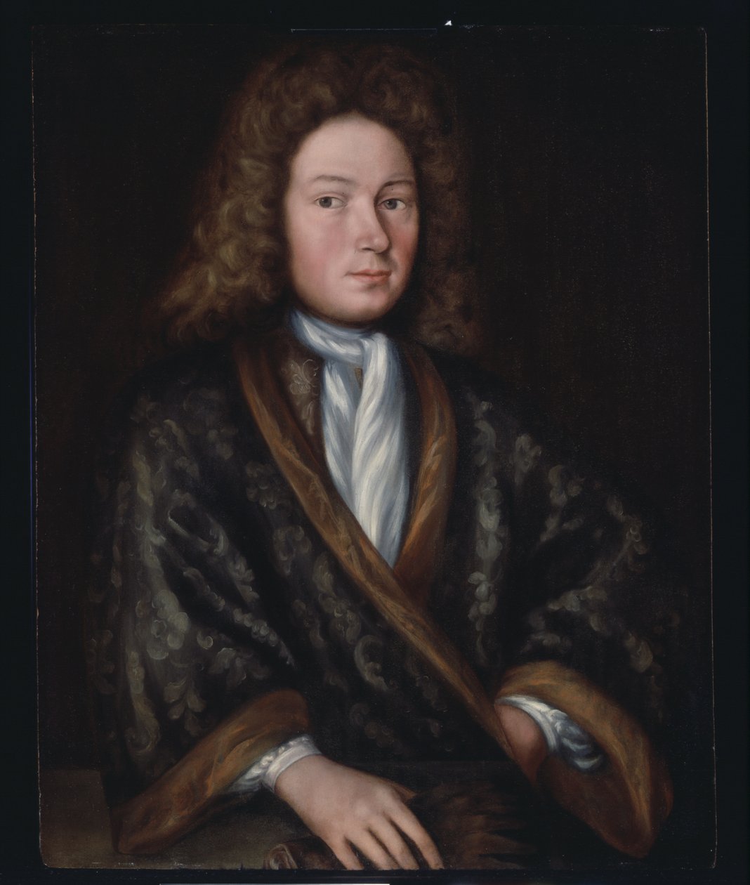 Portret mężczyzny, ok. 1690 autorstwa Gerrit Duyckinck