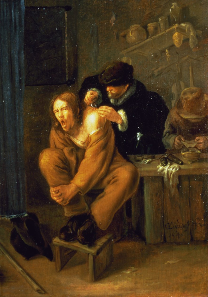 Chirurg, 1649 autorstwa Gerrit Lundens