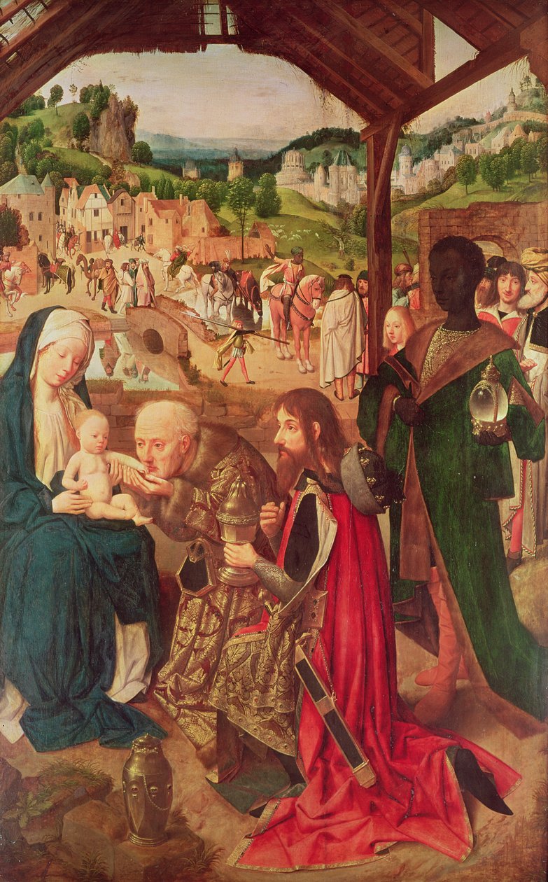 Adoracja Trzech Króli (patrz także 40457475) autorstwa Gerrit tot Sint Jans