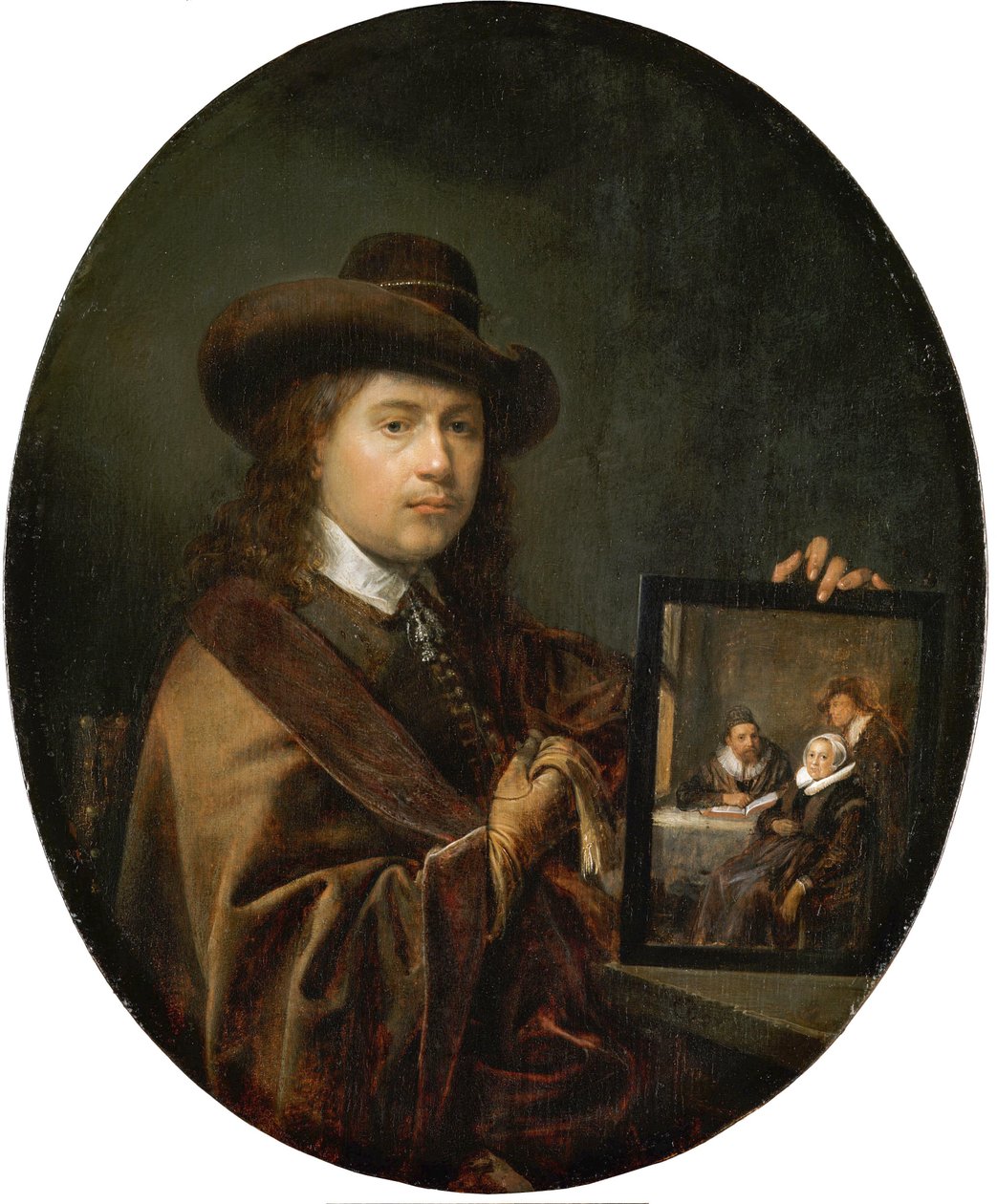Autoportret autorstwa Gerrit Dou