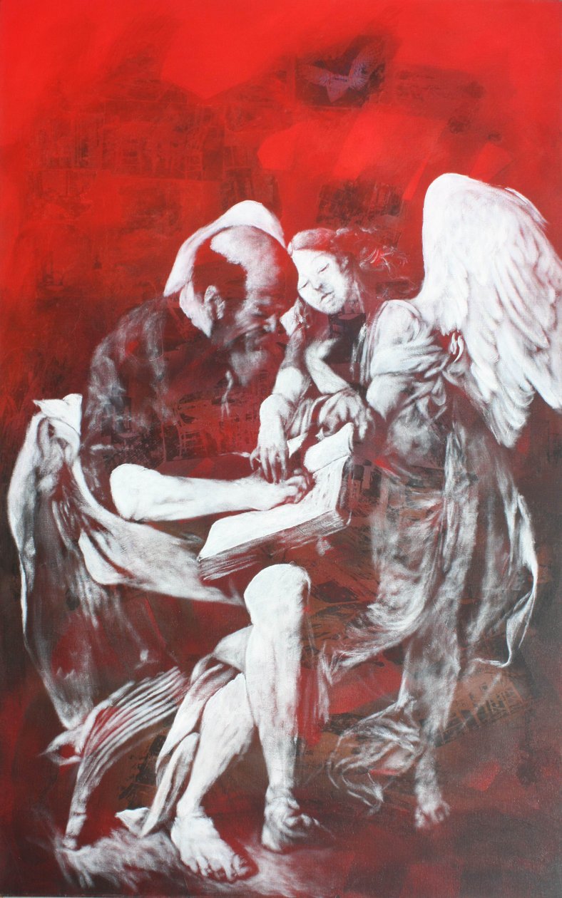 Inspiracja świętego Mateusza II autorstwa Gerrit Greve