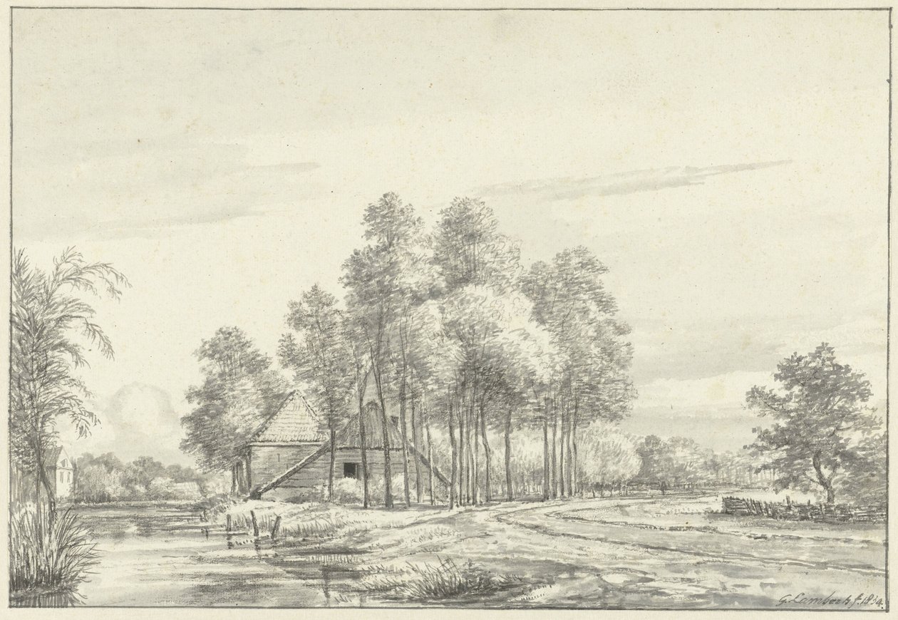 Twarz w Oudewater autorstwa Gerrit Lamberts