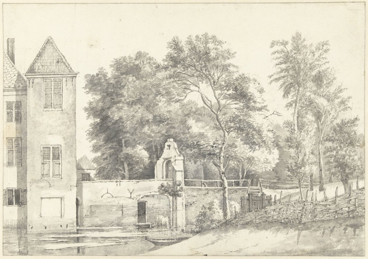Zamek Hogenstein autorstwa Gerrit Lamberts