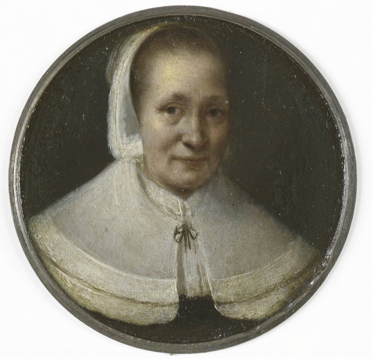 Portret pięćdziesięcioletniej kobiety autorstwa Gerrit Lundens