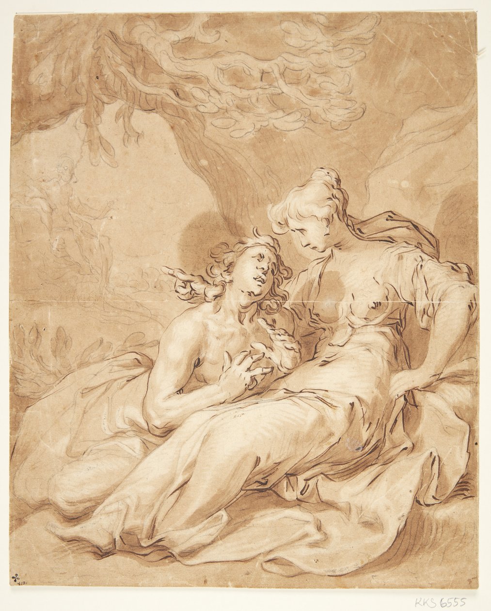 Kochająca para autorstwa Gerrit Pietersz