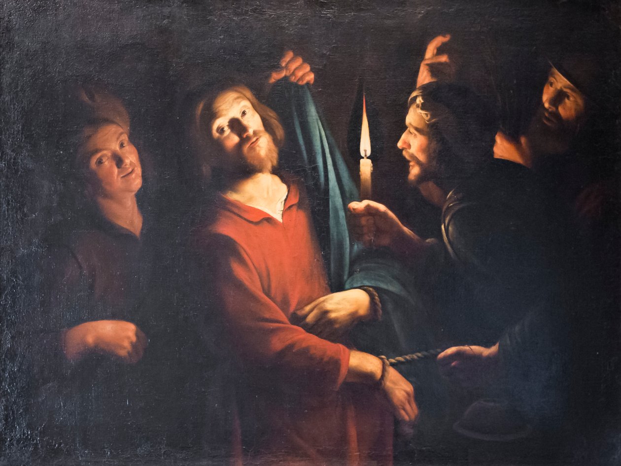 Zabranie Chrystusa autorstwa Gerrit van (follower of) Honthorst