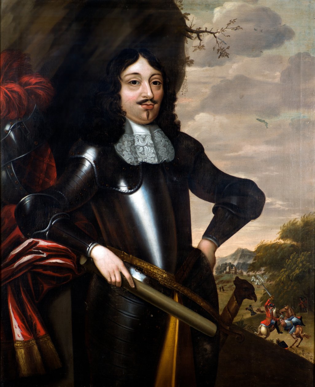 Portret, zwany James Graham autorstwa Gerrit van (manner of) Honthorst