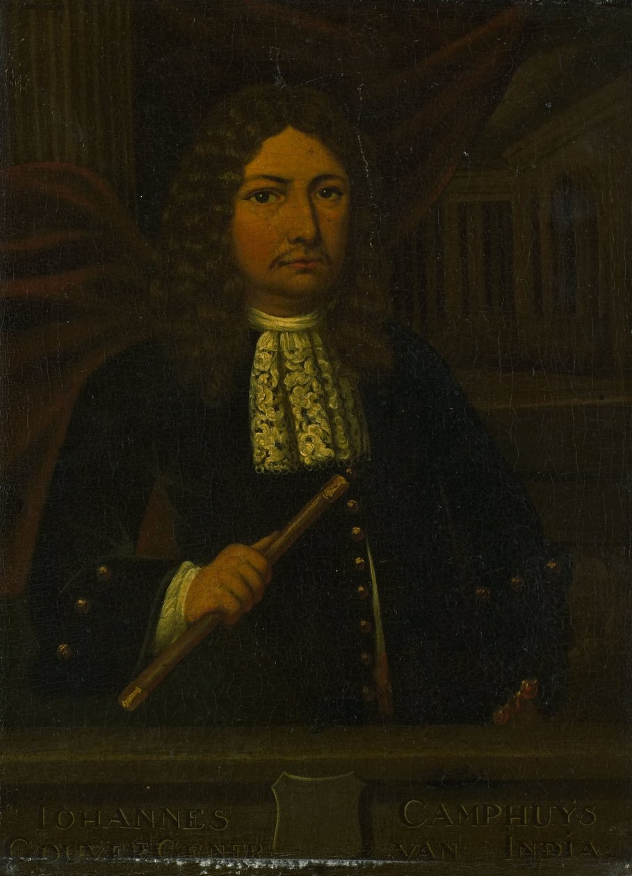 Portret Johna Camphuysa, generalnego gubernatora Holenderskich Indii Wschodnich autorstwa Gerrit van Goor (copy after)