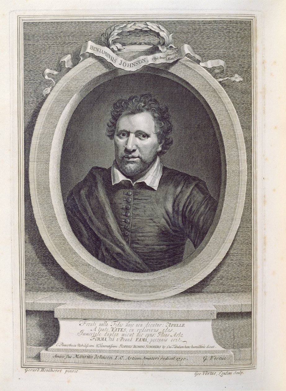 Ben Jonson (1573-1637), ryty przez George