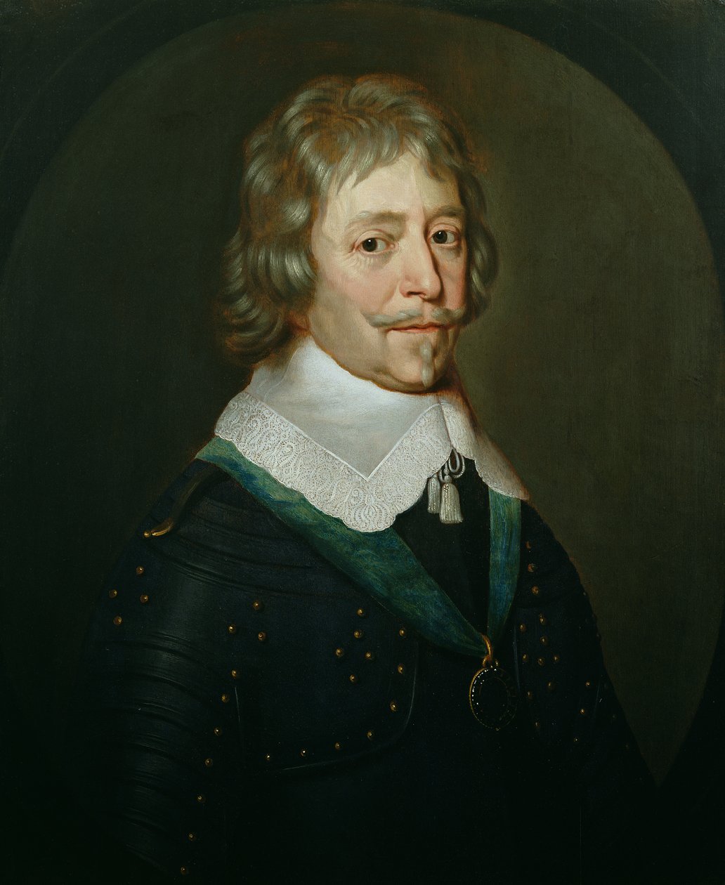 Portret Fryderyka Hendrika (1544-1647) Księcia Orange (1584-1647) autorstwa Gerrit van Honthorst
