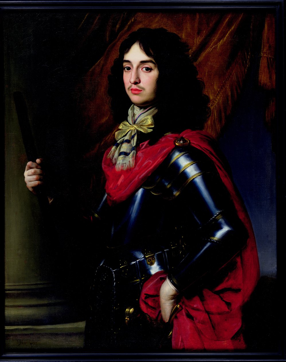 Portret księcia Edwarda Palatynatu (1625-63) w Zbroi autorstwa Gerrit van Honthorst