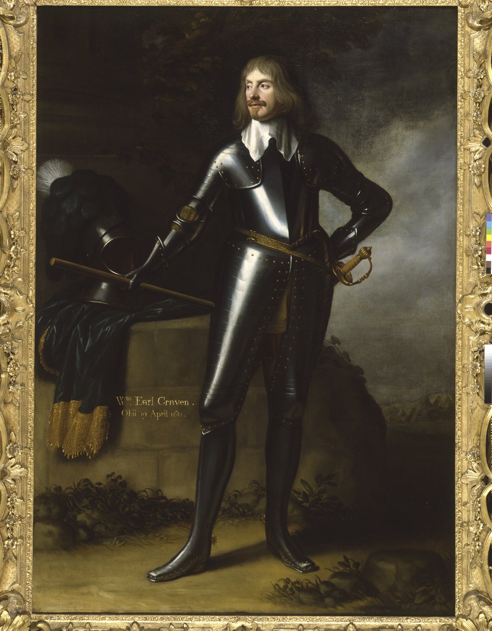 Wilhelm, hrabia Craven (1606-97) 1642 autorstwa Gerrit van Honthorst