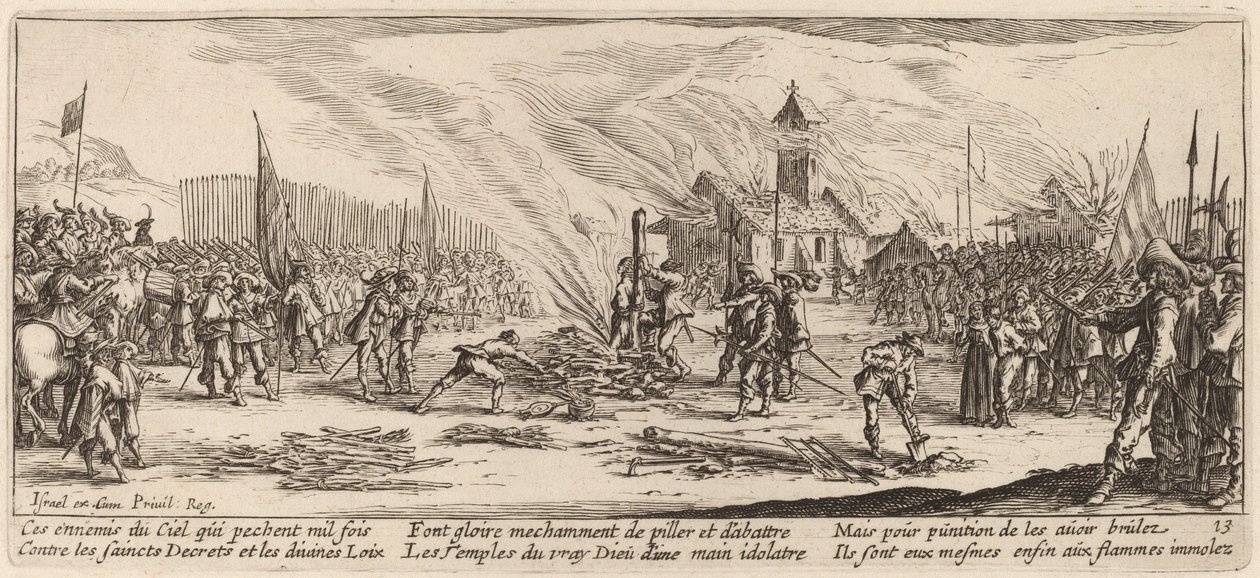 Stawka autorstwa Gerrit van Schagen after Jacques Callot
