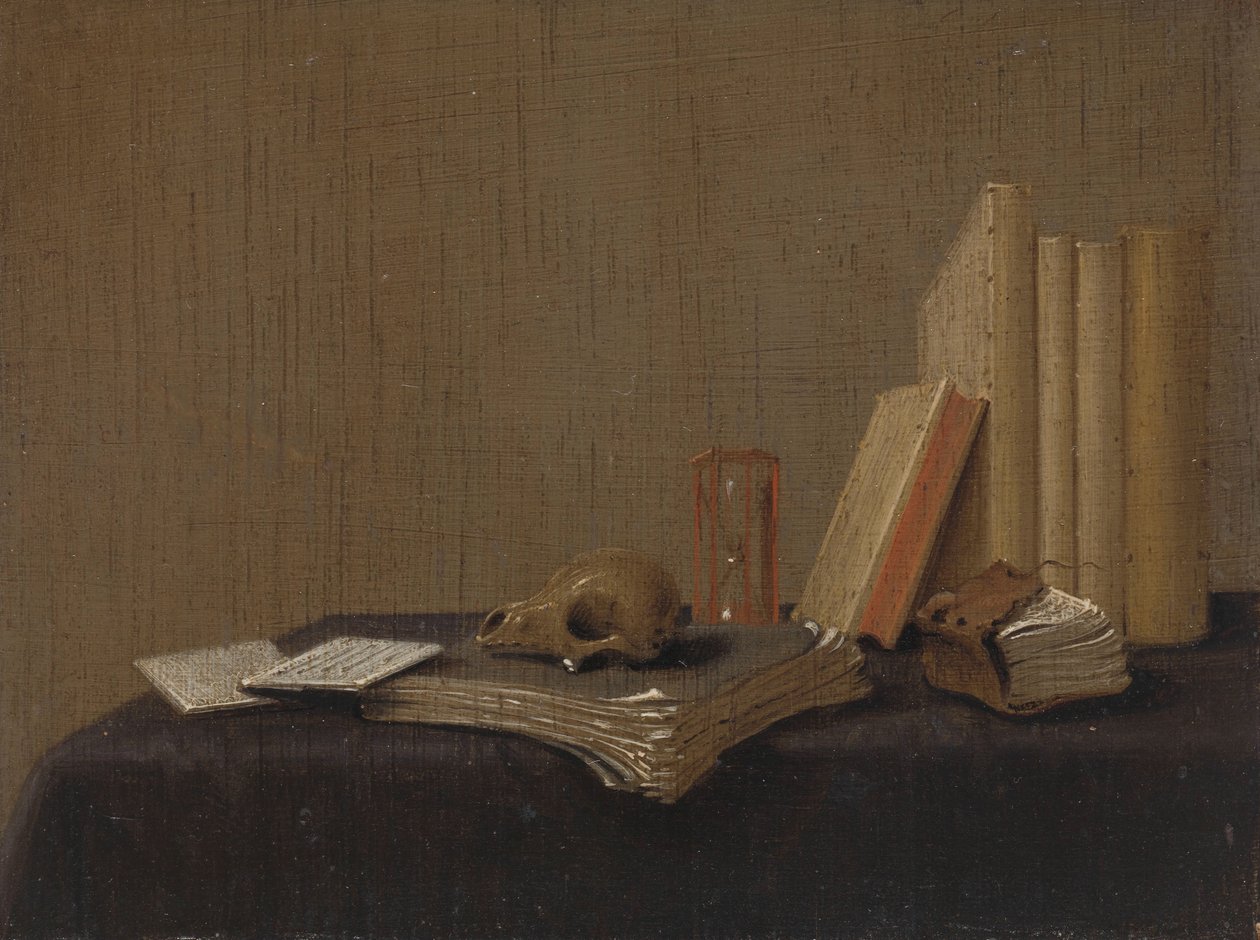 Martwa natura Vanitas autorstwa Gerrit van Vucht