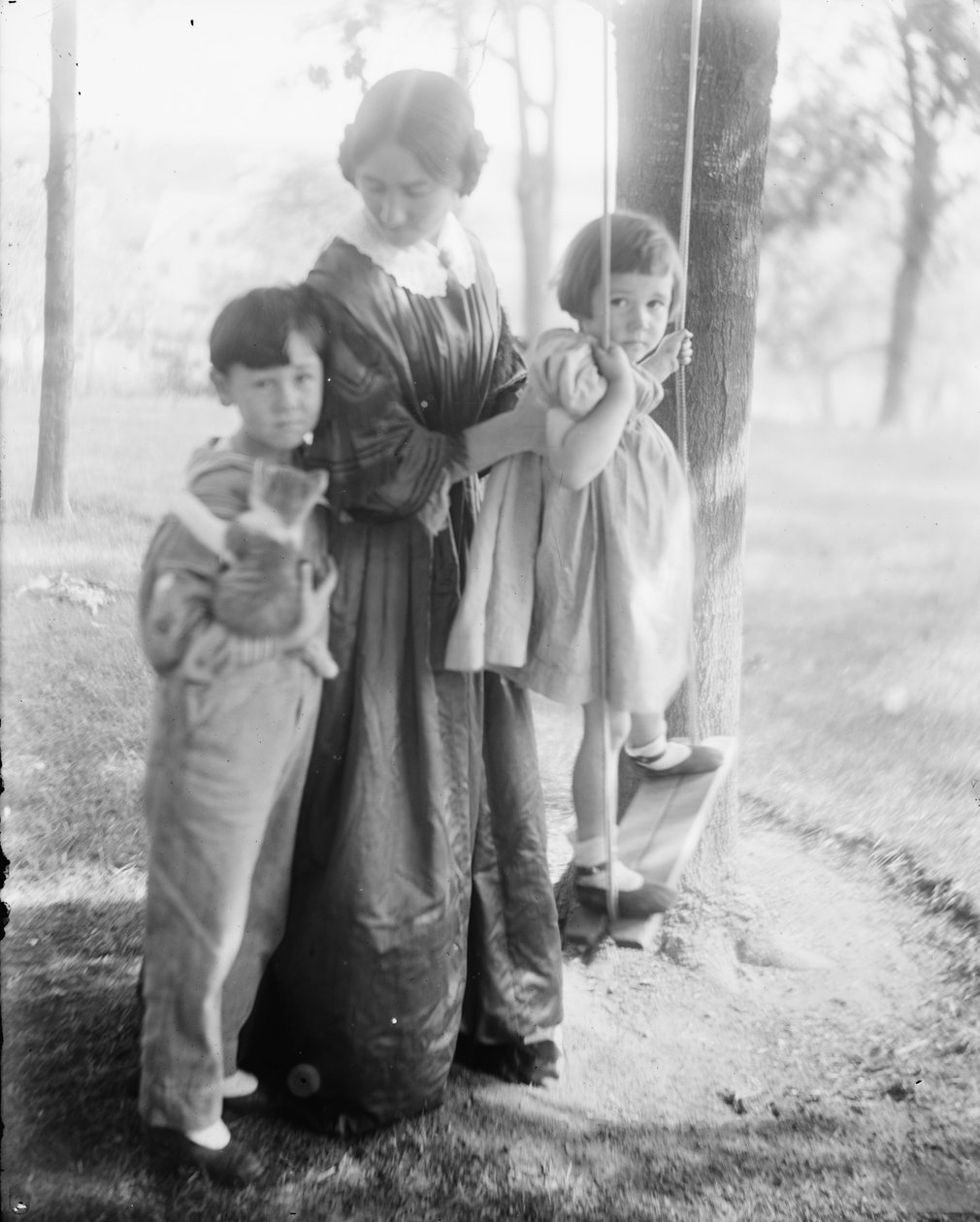 Pani Turner i jej dzieci, 1910 r. autorstwa Gertrude Käsebier