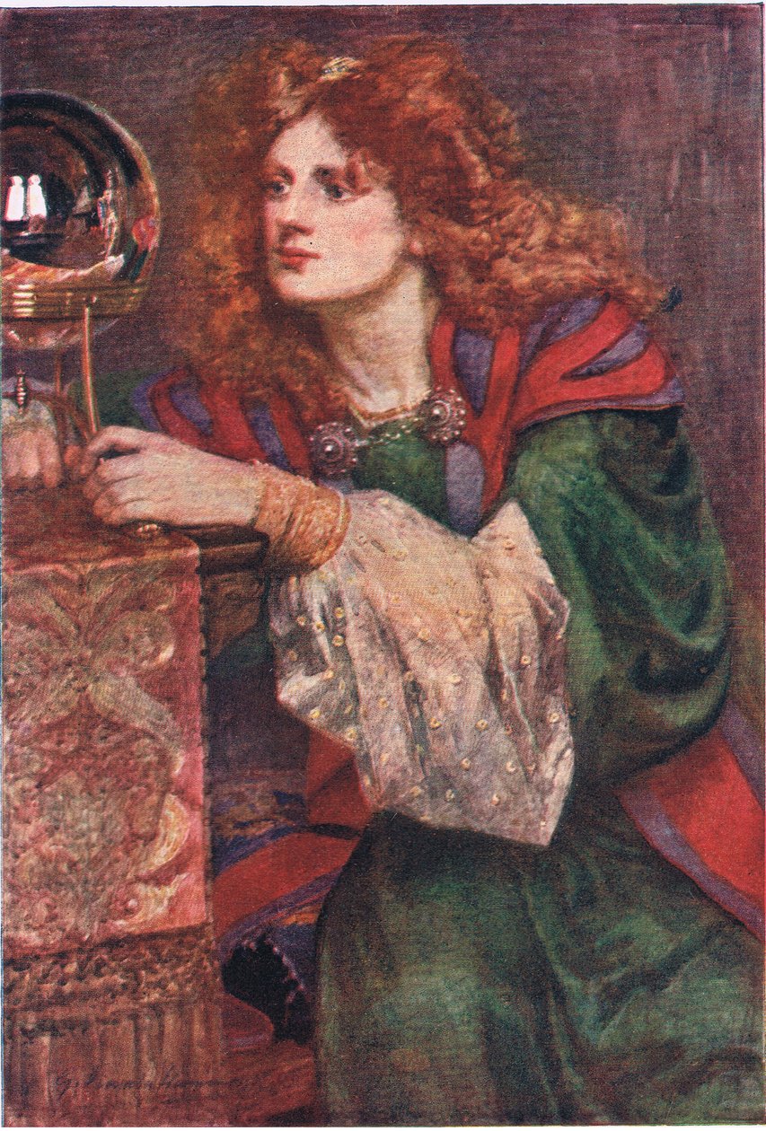 Britomart śledzi lustro, Stories from the Faerie Queen opublikowane przez George