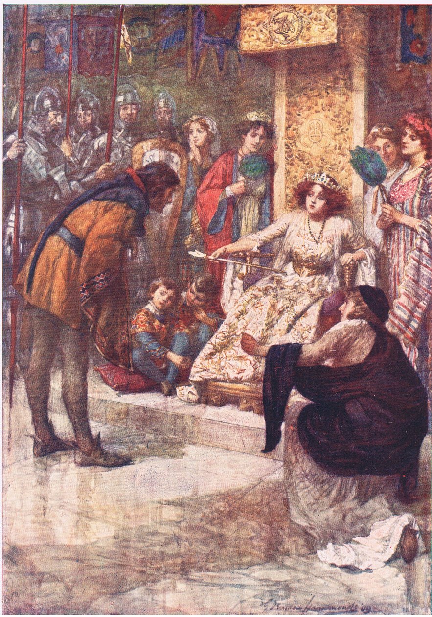 Georgos twierdził, że ta przygoda, Stories from the Faerie Queen, została opublikowana przez George Harrap and Company autorstwa Gertrude E. Demain (after) Hammond