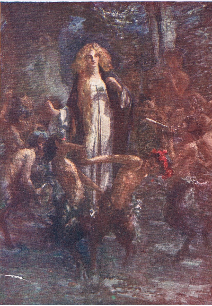 Satyrowie tańczyli wokół niej z radości, Opowieści z Faerie Queen opublikowane przez George