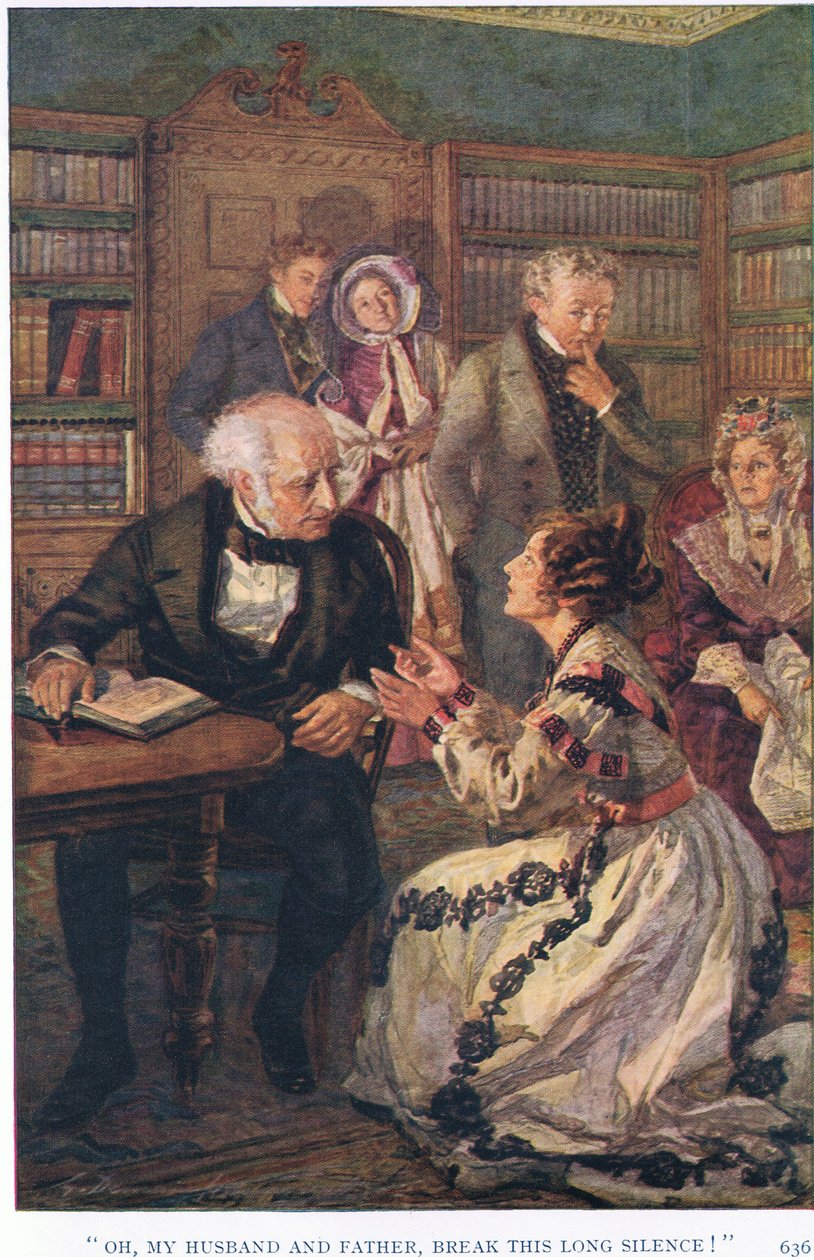 „Och, mój mężu i ojcze, przerwij to długie milczenie!” autorstwa Gertrude E. Demain Hammond