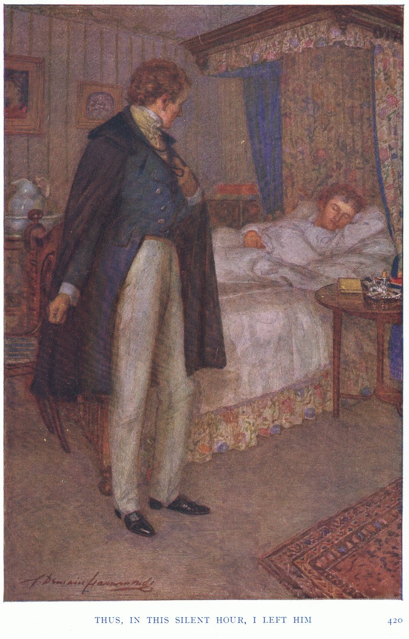 Tak więc w tej cichej godzinie opuściłem go autorstwa Gertrude E. Demain Hammond