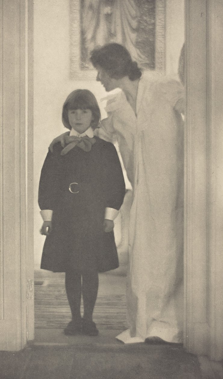 Błogosławiona jesteś między niewiastami, 1899 (zdjęcie) autorstwa Gertrude Käsebier