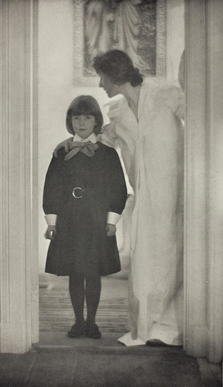 Błogosławiona jesteś wśród kobiet, 1899. autorstwa Gertrude Käsebier