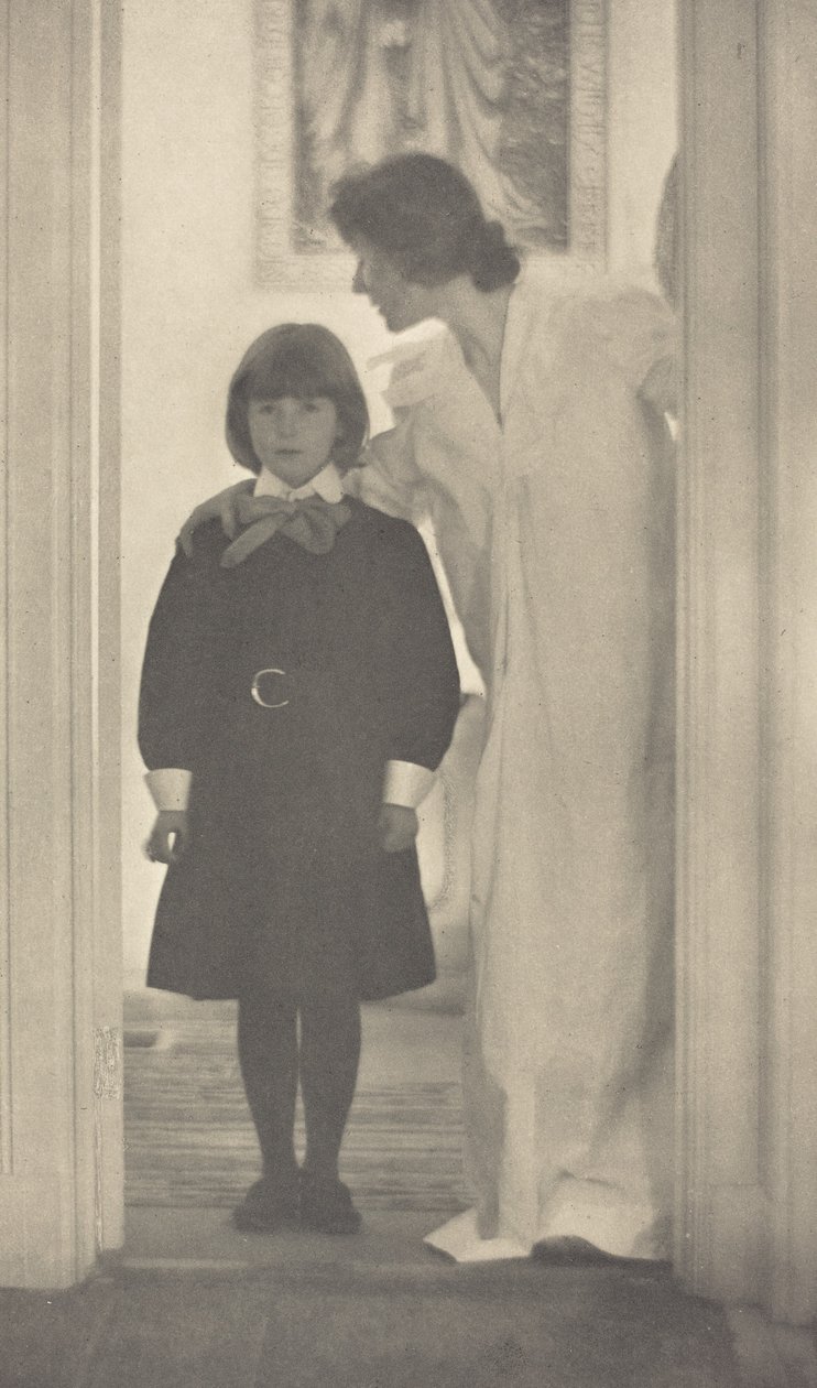 Błogosławiona jesteś wśród kobiet, ok. 1900. autorstwa Gertrude Käsebier