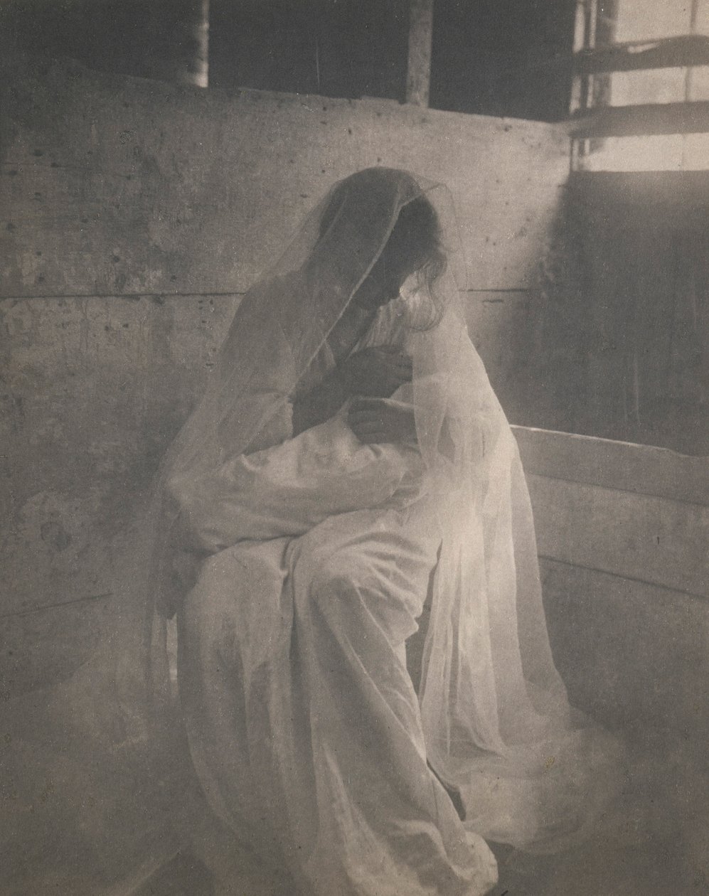 Żłób autorstwa Gertrude Käsebier