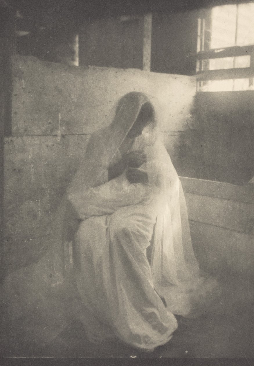 Żłóbek, ok. 1900 r. (zdjęcie) autorstwa Gertrude Käsebier