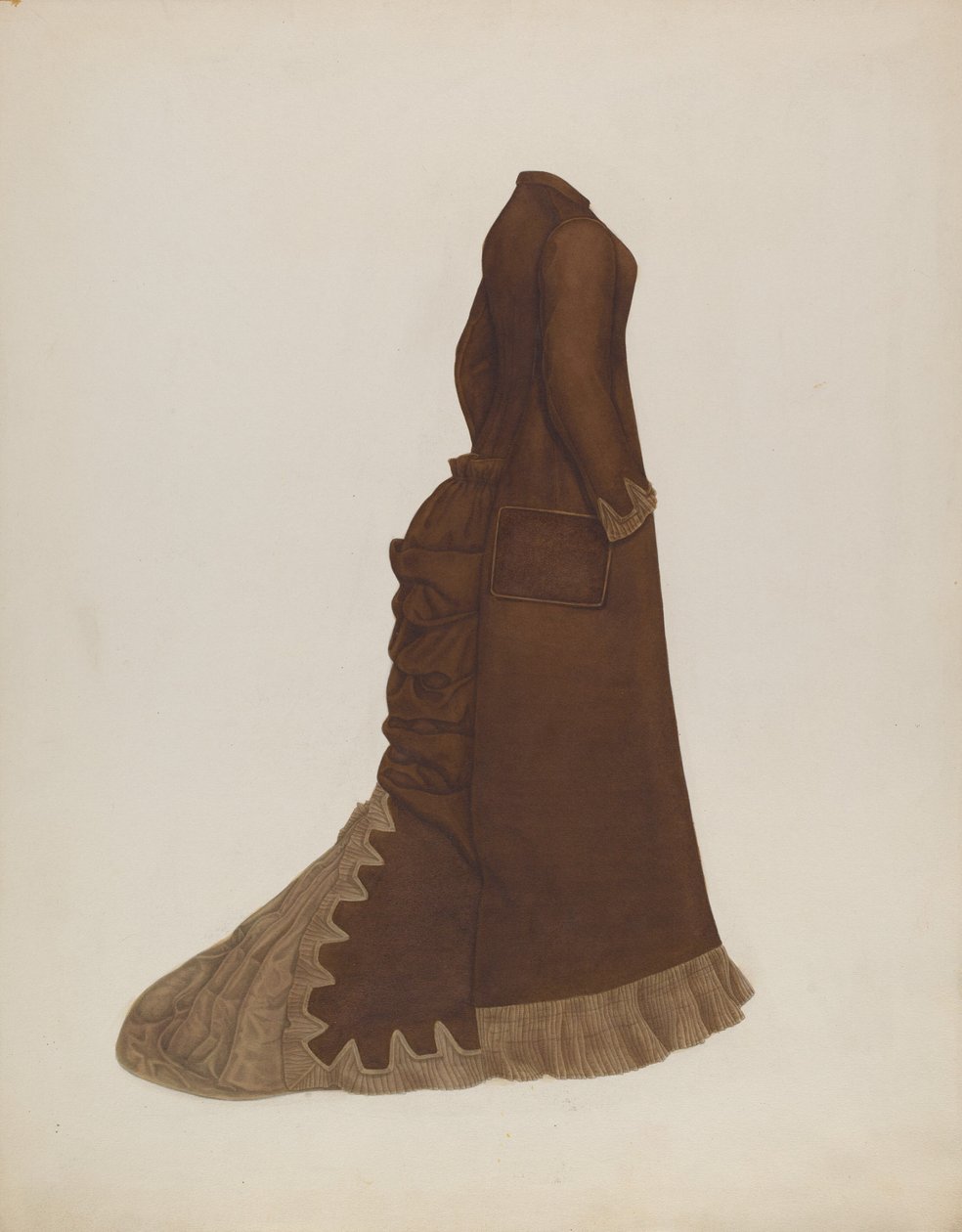 Sukienka, ok. 1940. autorstwa Gertrude Lemberg