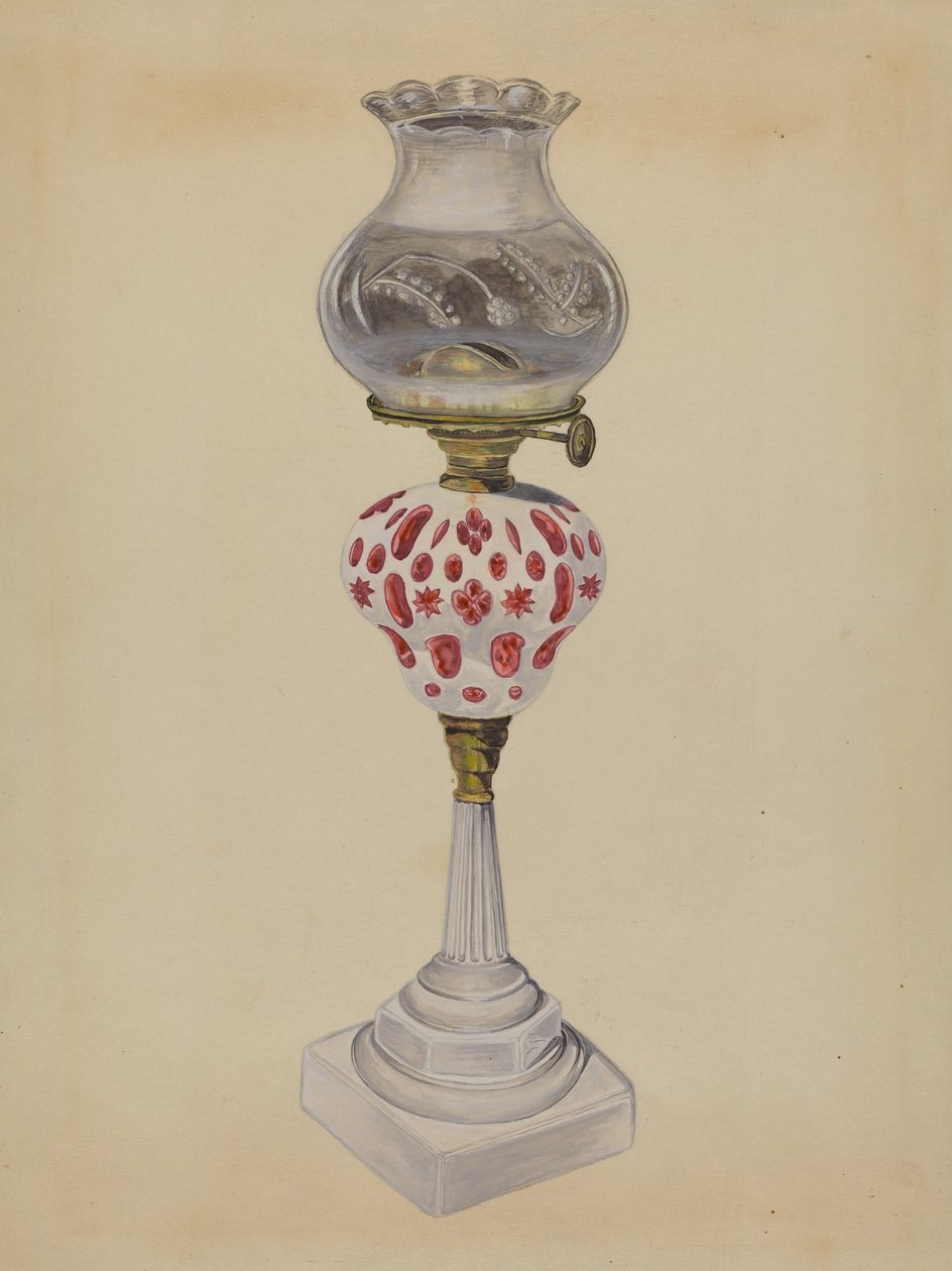 Lampa, ok. 1936. autorstwa Gertrude Lemberg