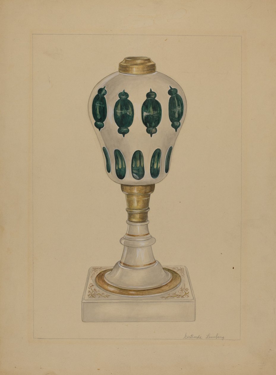 Lampa, ok. 1936. autorstwa Gertrude Lemberg