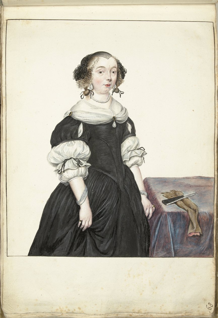 Portret kobiety autorstwa Gesina ter Borch