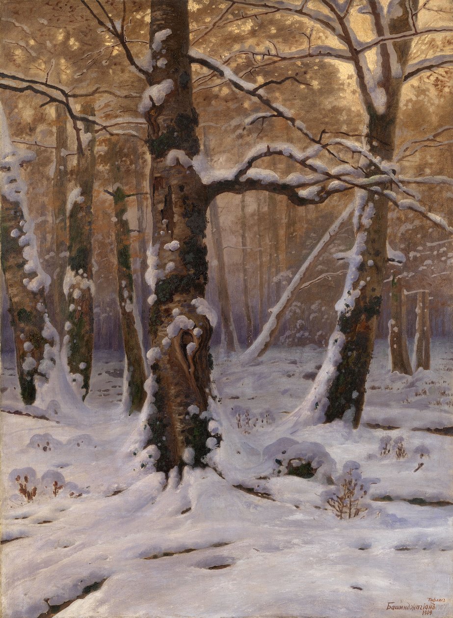 Zimowy poranek, 1907-1909 autorstwa Gevorg Bashindzhagyan