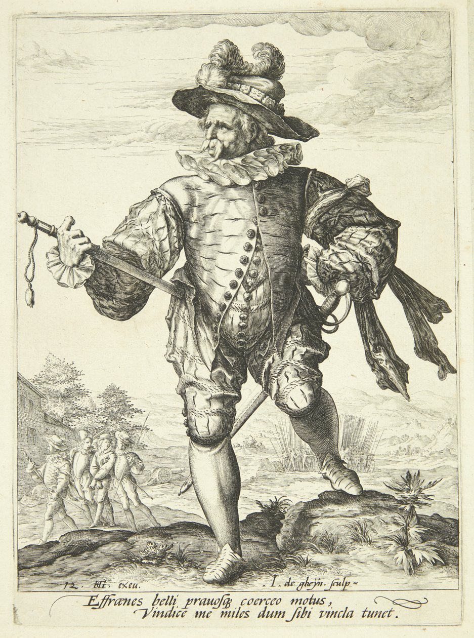 Żandarm autorstwa Gheyn, Jacques II de
