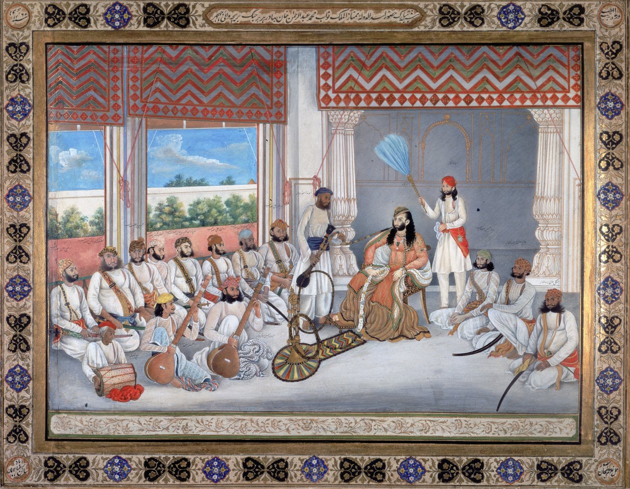 Muhammad Abdul Rahman, gdzie Surat autorstwa Ghulam Ali Khan