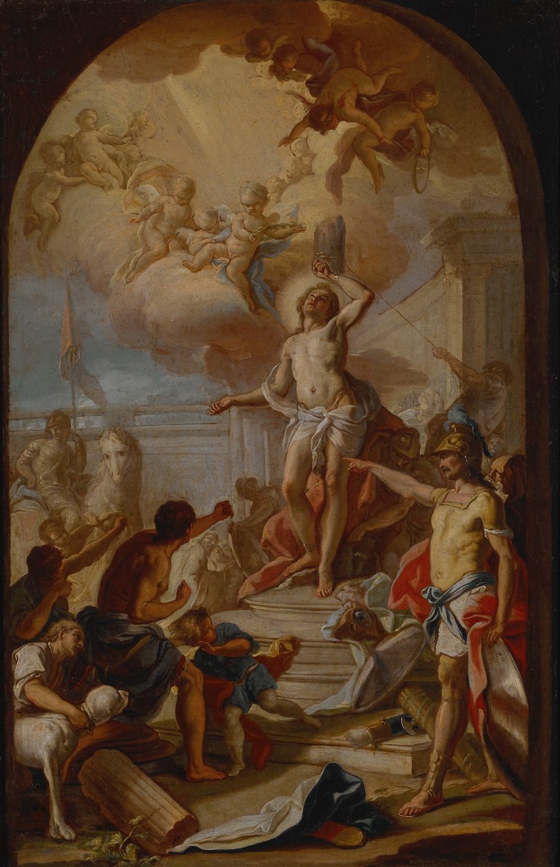 Męczeństwo św. Sebastiana autorstwa Giacinto Diana