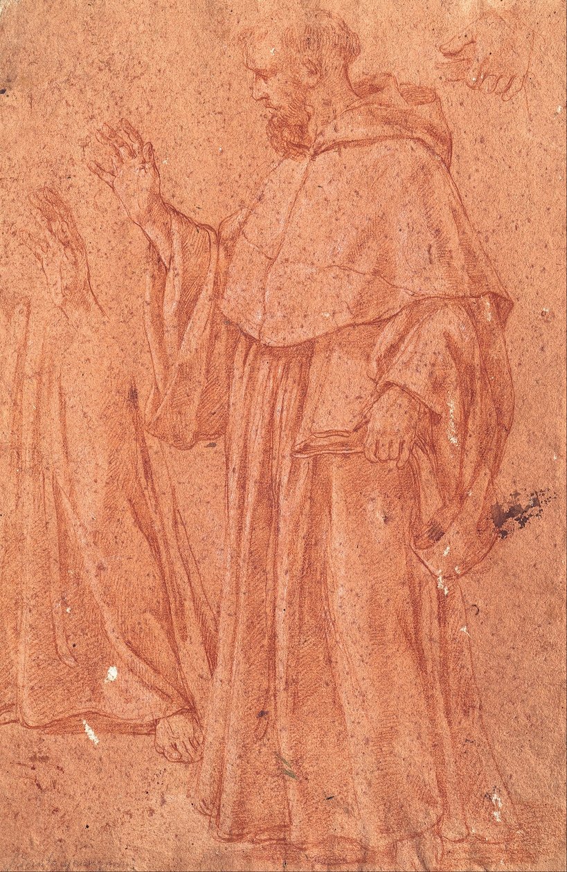 Studium św. Augustyna autorstwa Giacinto Gimignani