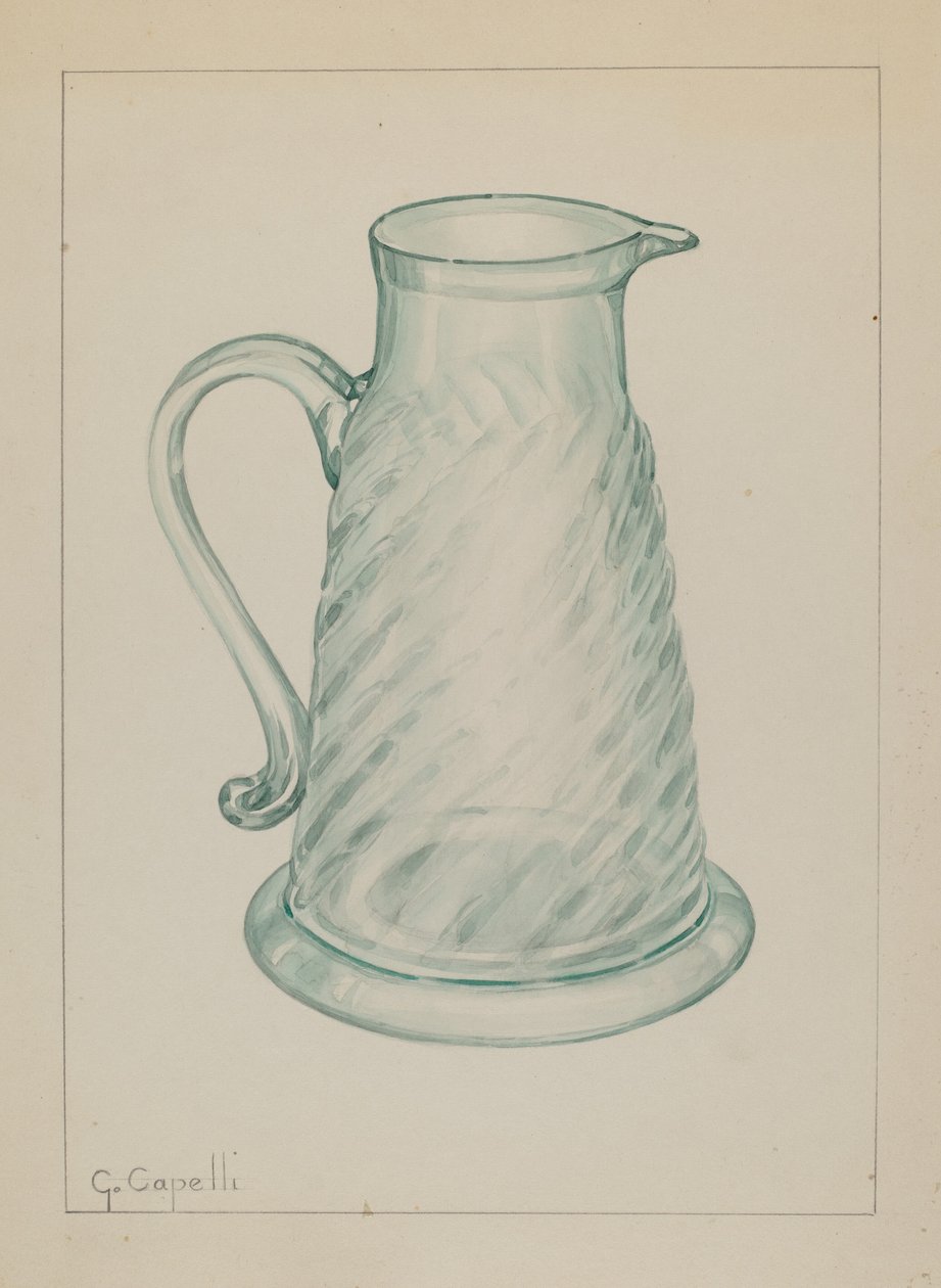 Melasa Dzbanek, ok. 1937. autorstwa Giacinto Capelli