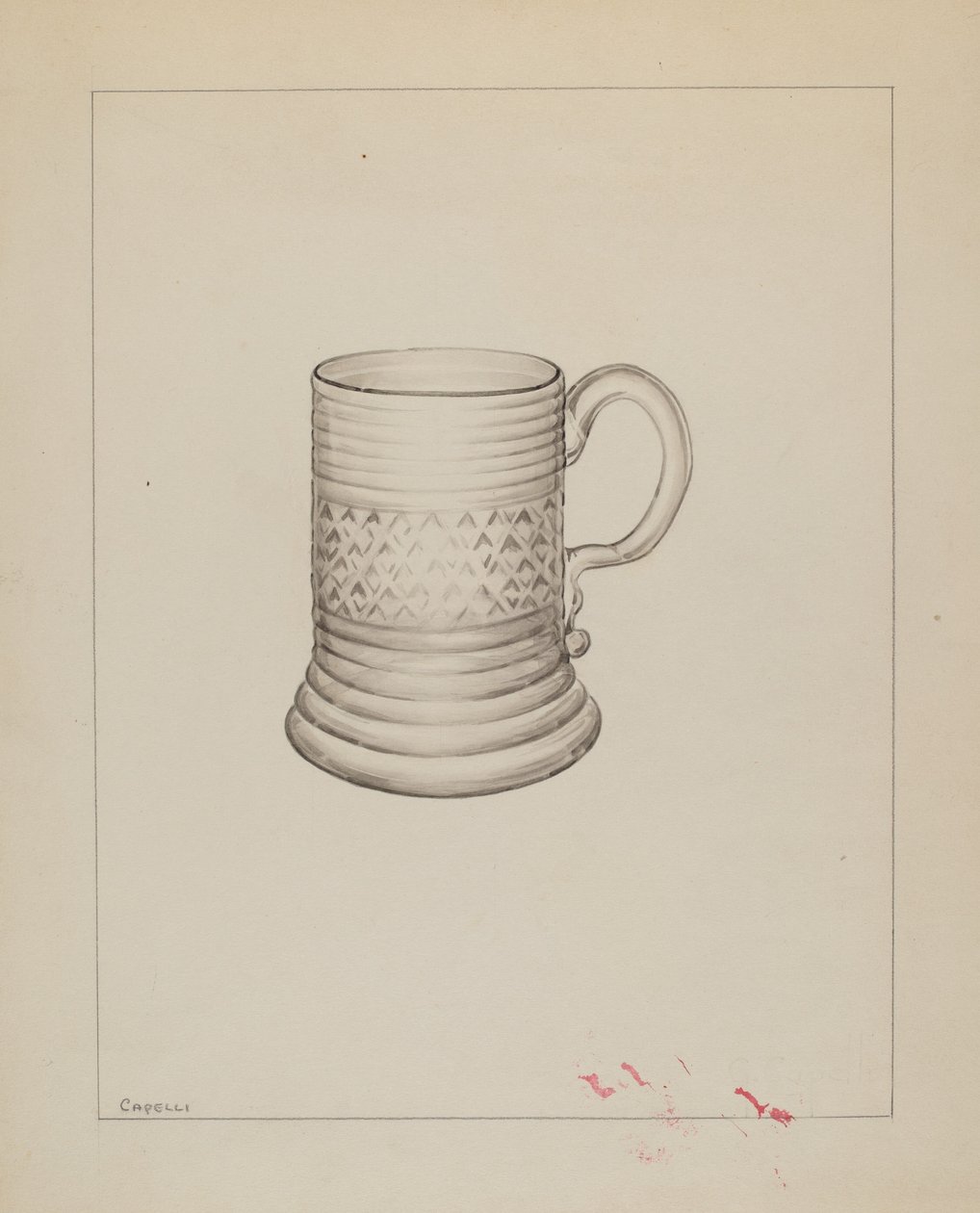 Kubek, ok. 1937. autorstwa Giacinto Capelli