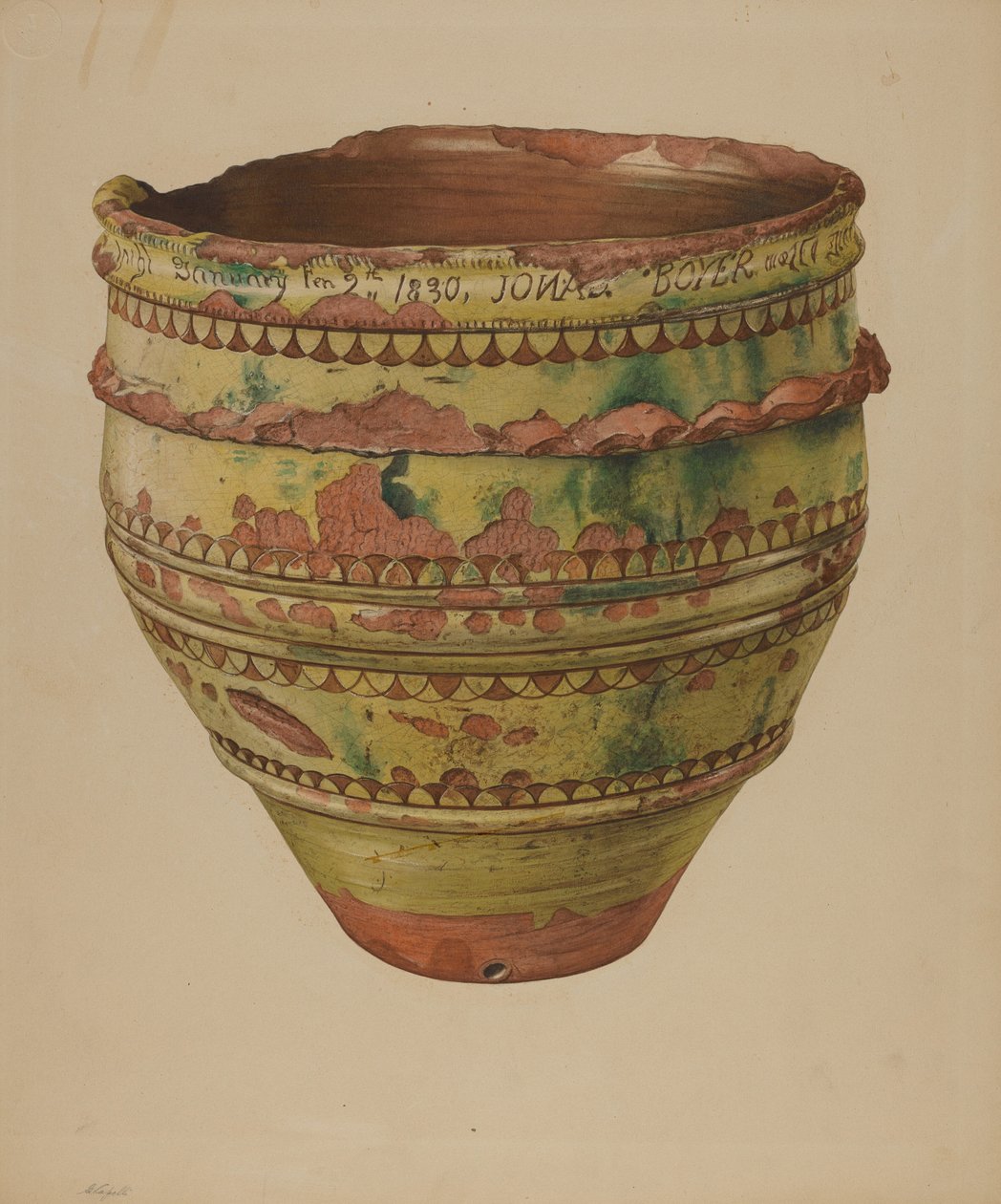 Do widzenia. Niemiecki Jardiniere, ok. 1939. autorstwa Giacinto Capelli
